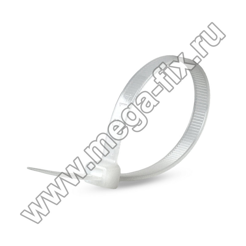 Стяжка нейлоновая MGF 4,6х150 мм белая (100 шт./ уп.)