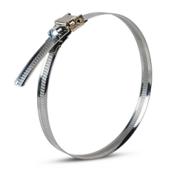 Хомуты разъёмные из хомутной ленты 12 mm